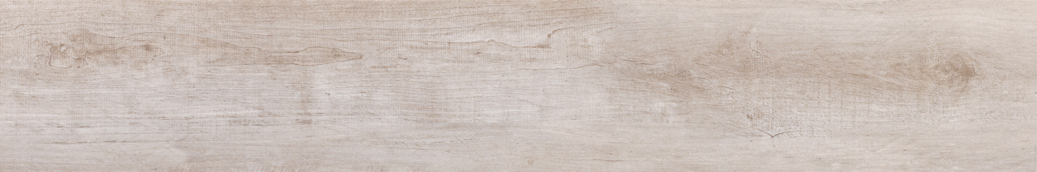 Noem Gres Bergamo Bodenfliese Holzoptik Weiß Matt 20x120 cm rektifiziert R9
