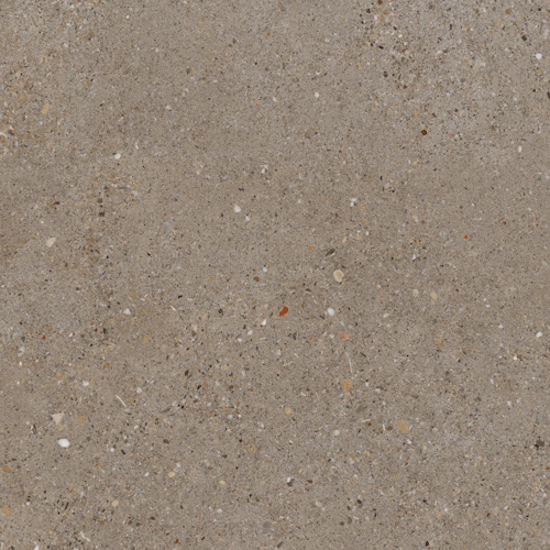 Vanezia Gres Torcello Bodenfliese Terrazzooptik Braun Matt 60x60 cm rektifiziert R9