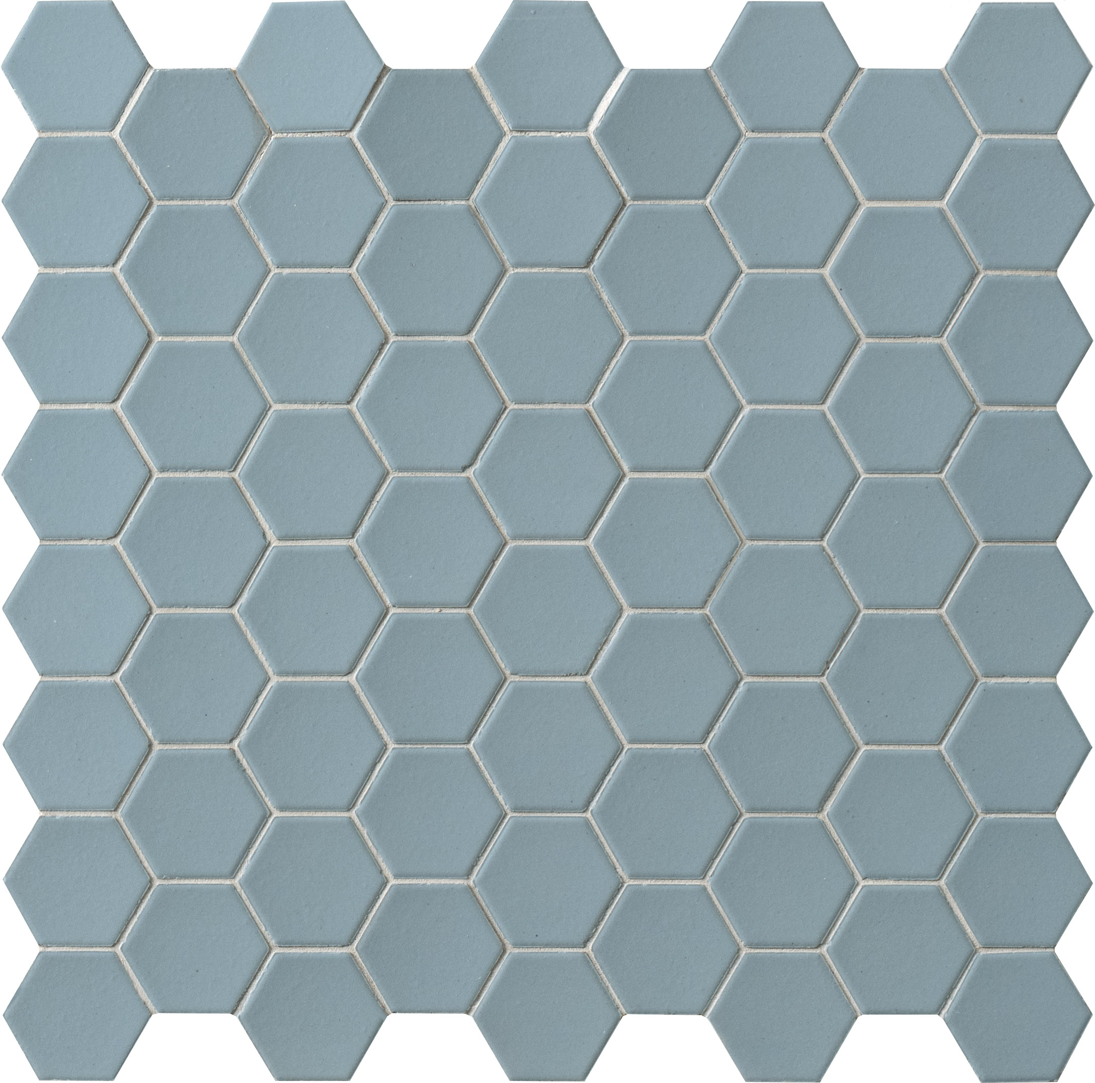 Catalea Gres Tokio Hexagonmosaik Hellblau Matt 31,6x31,6 cm rektifiziert R10